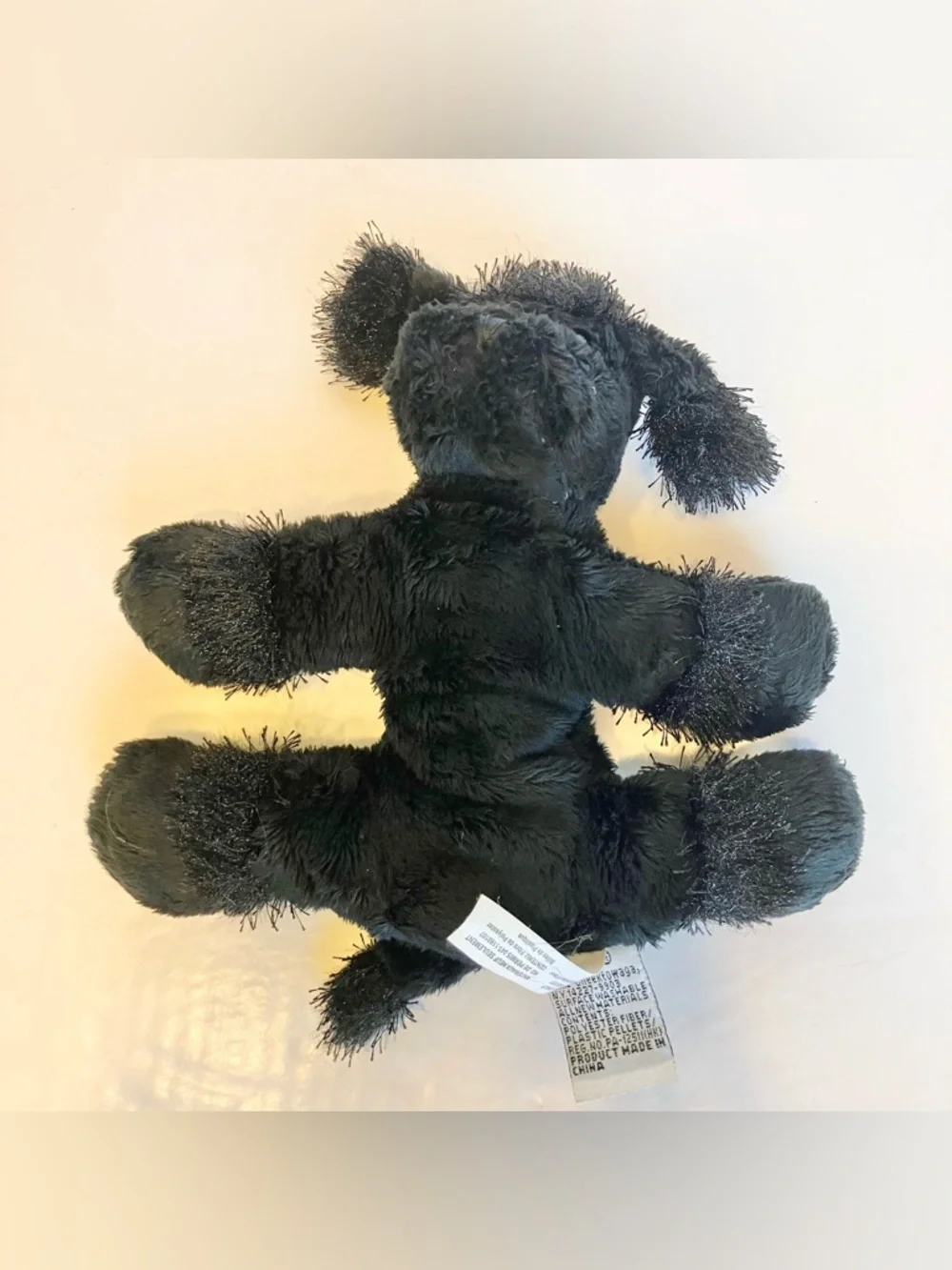 Ganz Webkinz Black Poodle & Lil‎ Kinz Black Poodle HM191 + HS191 Plush Set
